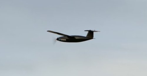 Беспилотник Hywings в полете Беспилотник Hywings в полете