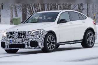 Кроссовер Mercedes-AMG GLC 63 Coupe впервые замечен на тестах‍