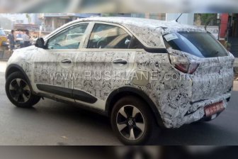 Новый кроссовер Tata Nexon снова замечен на тестовых испытаниях