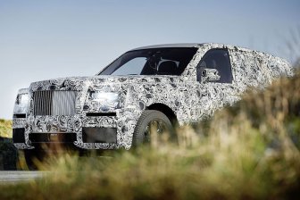 Рассекречены фото первого внедорожника Rolls Royce