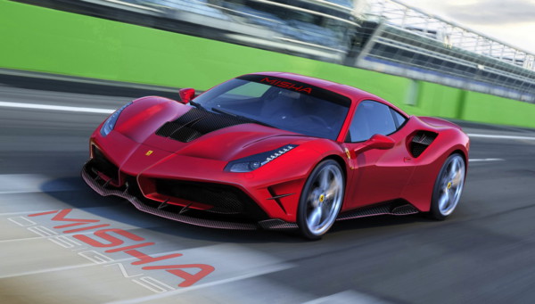 Ferrari 488 получил новый боди-кит