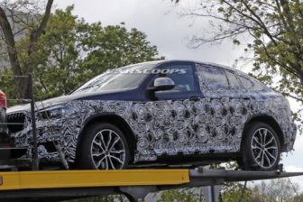 Новый кроссовер BMW X4 впервые засветился на публике