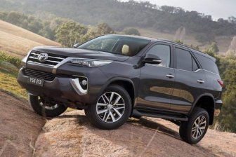 Toyota привезет в Россию рамный внедорожник Fortuner