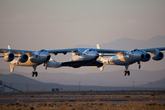 Космический корабль для туристов SpaceShipTwo испытан успешно‍