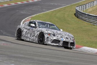 Toyota Supra нового поколения добралась до Нюрбургринга