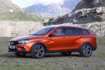 LADA Vesta SW Cross заметили на дорогах общего пользования‍