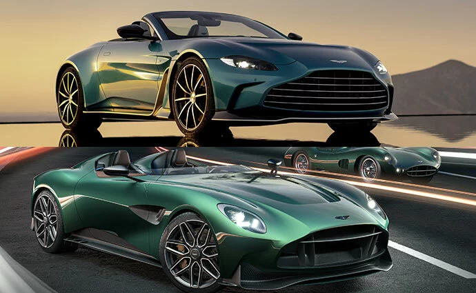 Спорт с небом над головой, представленный Aston Martin