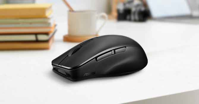 ASUS SmartO Mouse MD200 — беспроводная мышь для офисного использования, работающая от батарейки типа АА