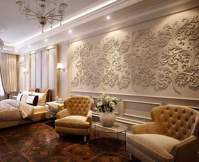 Лепнина в современном дизайне интерьера