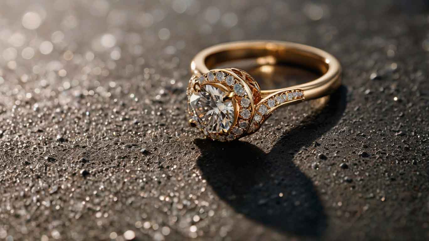 Что делать, если бриллиант в украшении потускнел?